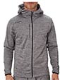 Bauer Fleece Zip Hoodie Vapor Grau Senior
