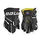 Bauer Supreme Mach Eishockey Handschuhe Bambini schwarz-wei