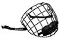 Produktbild Bauer Contour 2 Gitter für Eishockeyhelm schwarz