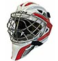 Produktbild CCM Axis F5 Eishockey Torwartmaske Senior Weiss-Rot