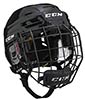 CCM Eishockey Helm Combo Tacks 310 Senior schwarz