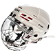 CCM Tacks 70 Helm weiss+ Vollvisier BoSport Sr (Bundle)