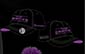 Produktbild Warrior vs Cancer Cap schwarz-lila