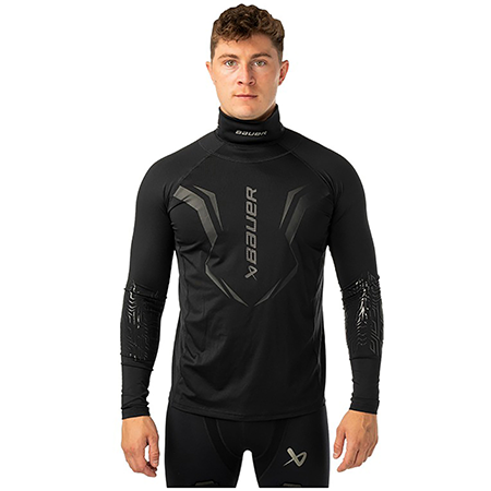 Produktbild Bauer Bodyguard Neck Guard Shirt mit integriertem Halsschutz