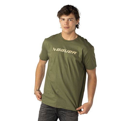 Produktbild Bauer Everyday Tee kurzarm T-Shirt Senior military grn