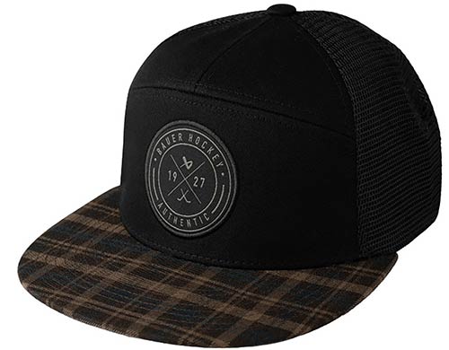 Produktbild Bauer Fannel Snapback Cap Schwarz