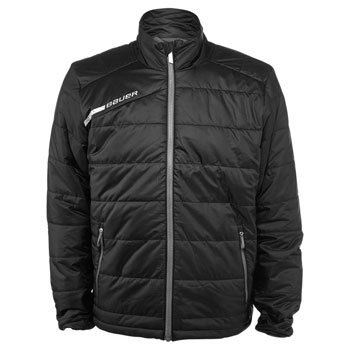 Bauer Full Zip Bubble Jacke Flex Bambini/Junior schwarz