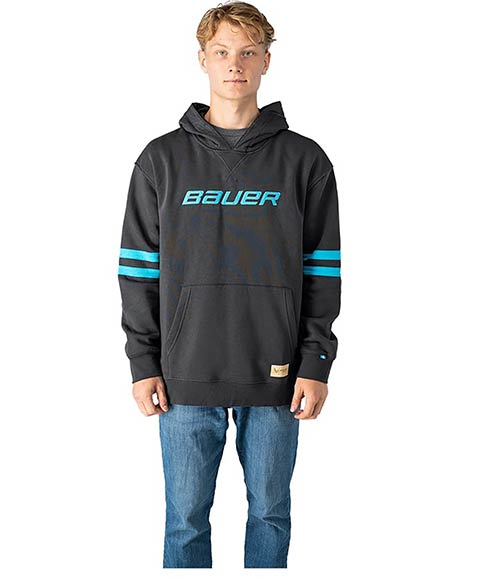 Produktbild Bauer Fuse Novelty Hoodie Senior Grau