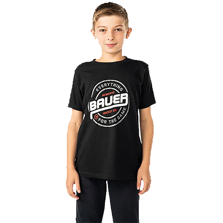Produktbild Bauer Graphic Tee T-Shirt Junior Schwarz