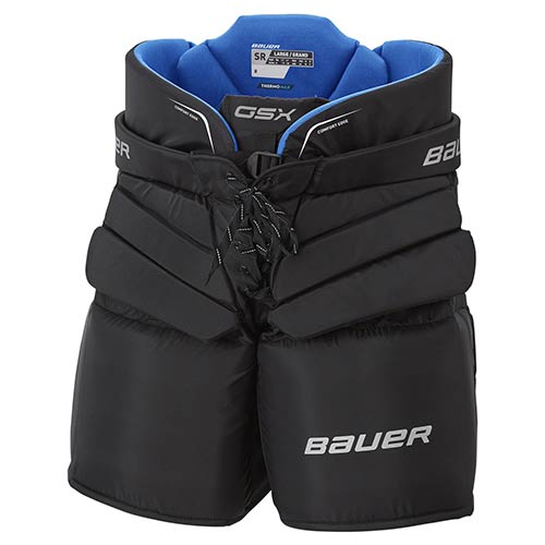 Bauer GSX II Eishockey Torwart Schutzhose Junior schwarz