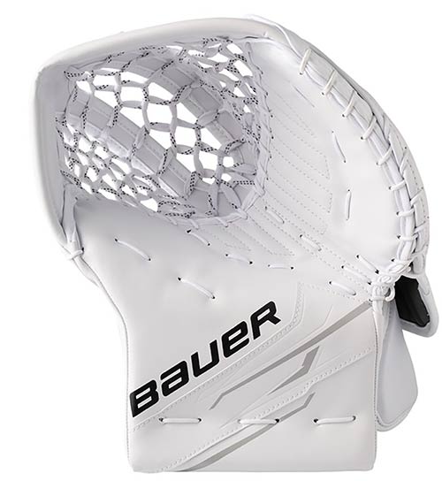 Produktbild Bauer GSX III Eishockey Fanghand Junior Weiss
