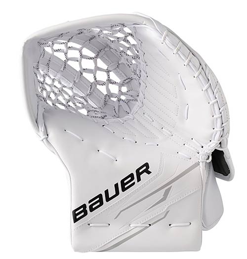 Produktbild Bauer GSX III Eishockey Fanghand Senior Weiss
