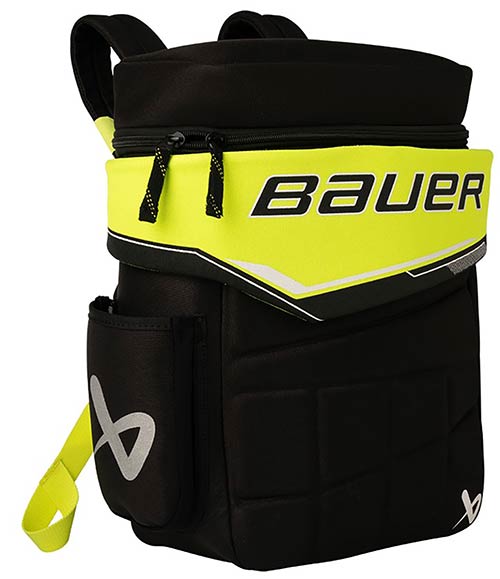Produktbild Bauer Handschuh Rucksack BKG Schwarz-Gelb Senior 28x15x41cm