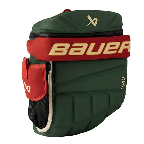 Produktbild Bauer Handschuh Rucksack Minnesota grn-rot-schwarz