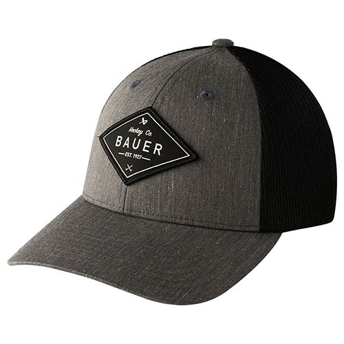 Produktbild Bauer Patch Hat grau Senior