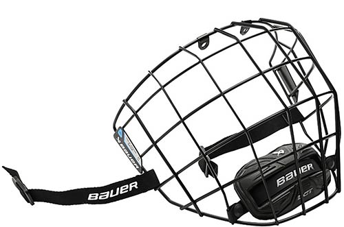 Produktbild Bauer Profile II Gitter Facemask fr Eishockeyhelm schwarz