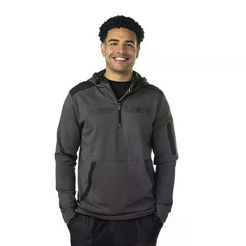 Produktbild Bauer Puffer Half Zip Hoodie Senior schwarz