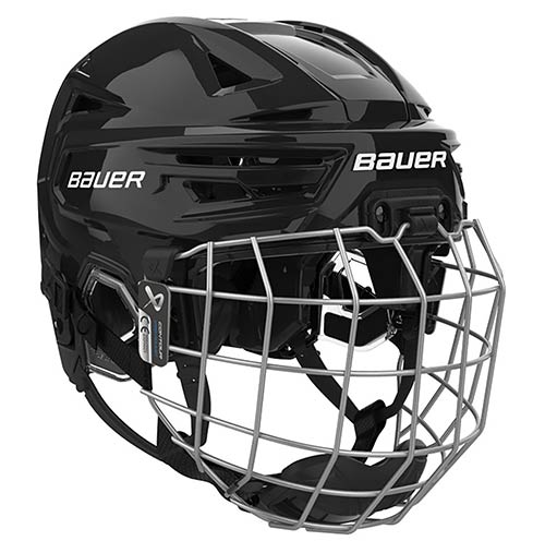 Produktbild Bauer Re-Akt 155 Helm Combo mit Gitter Bambini Schwarz