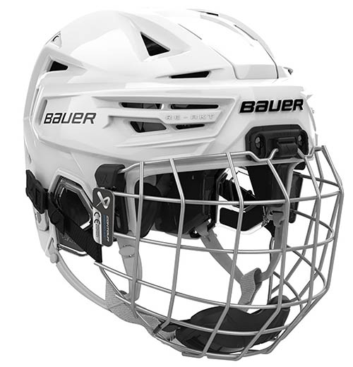 Produktbild Bauer Re-Akt 155 Helm Combo mit Gitter Bambini Weiß
