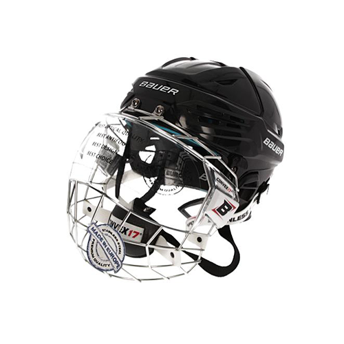 Bauer Re-Akt 55 Helm + Vollvisier BoSport Senior (Bundle)