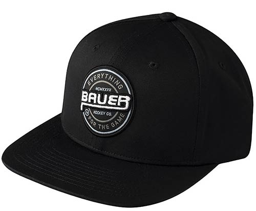 Produktbild Bauer Twill Cap Snapback Schwarz