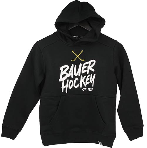 Bauer Ultimate Hoodie Junior schwarz YTH