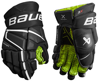 Bauer Vapor 3X Handschuhe Junior schwarz-weiss