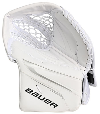 Bauer Vapor 5X Pro Torwart Fanghand Senior weiss