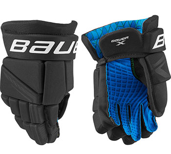 Bauer X Handschuh Senior schwarz