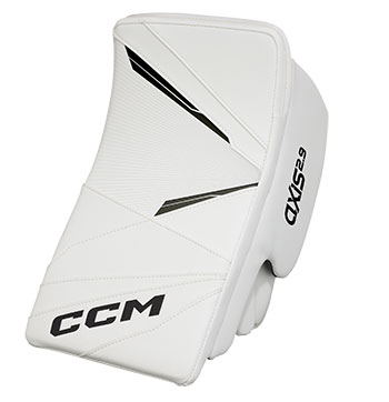 CCM AXIS 2.9 Stockhand / Blocker Intermediate weiss-schwarz