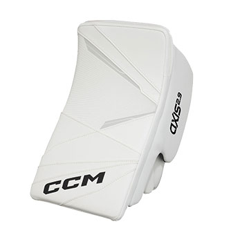 CCM AXIS 2.9 Stockhand / Blocker Senior weiss-weiss