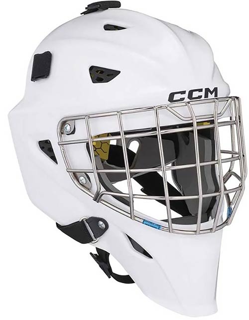 Produktbild CCM Axis F5 Bambini Torwartmaske Weiss