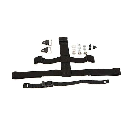 Produktbild CCM Axis Torwart Backplate Strap & Druckknopf Ersatz Set Blk
