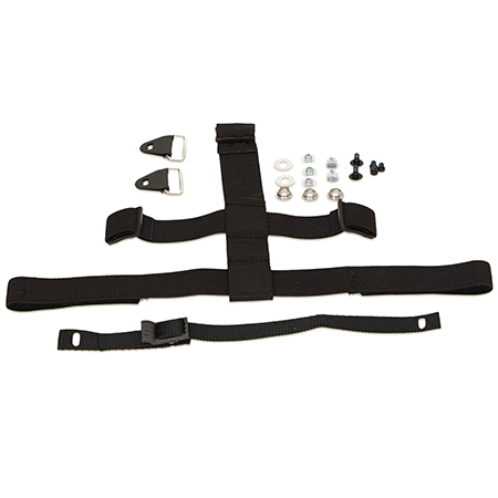 Produktbild CCM Axis Torwart Backplate Strap & Druckknopf Ersatz Set Blk