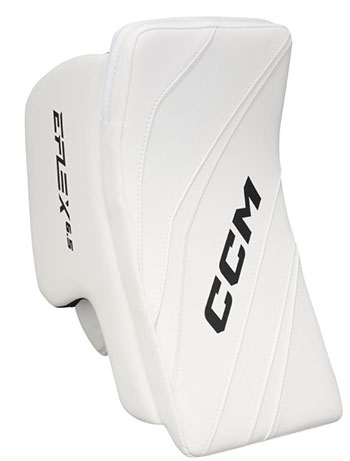 CCM Eflex 6.9 Torwart Eishockey Stockhand Intermediate weiss