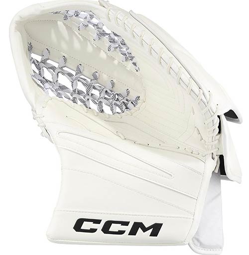 Produktbild CCM EFLEX 7.9 Torwart Eishockey Fanghand Senior Weiss