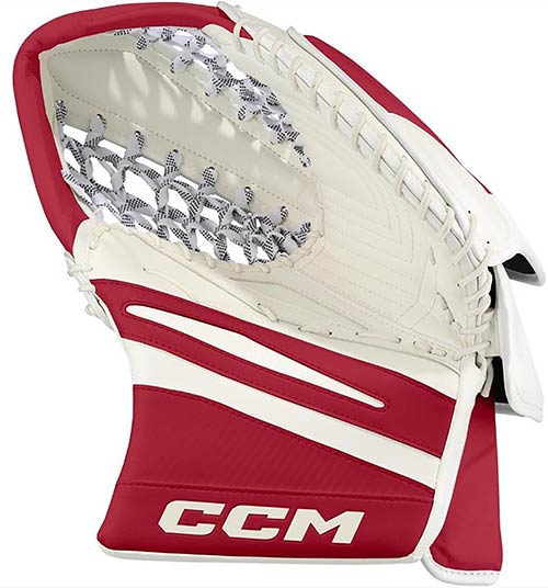 Produktbild CCM EFLEX 7.9 Torwart Fanghand Senior Detroit wei�-rot