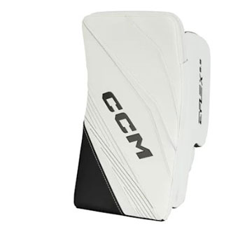 CCM Eflex E6.9 Torwart Stockhand Intermediate Weiss-Schwarz