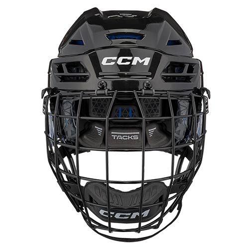 Produktbild CCM Eishockey Helm Combo Tacks 310 II Senior schwarz
