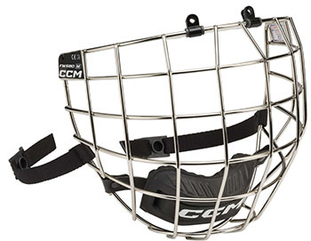 Produktbild CCM FM 580 Gitter fr Eishockeyhelm Senior chrome