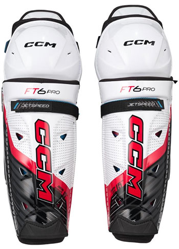 CCM Jetspeed FT6 Pro Eishockey Schienbeinschoner Junior