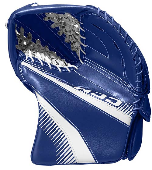 Produktbild CCM Phenom Torwart Fanghand Junior Toronto blau-weiss