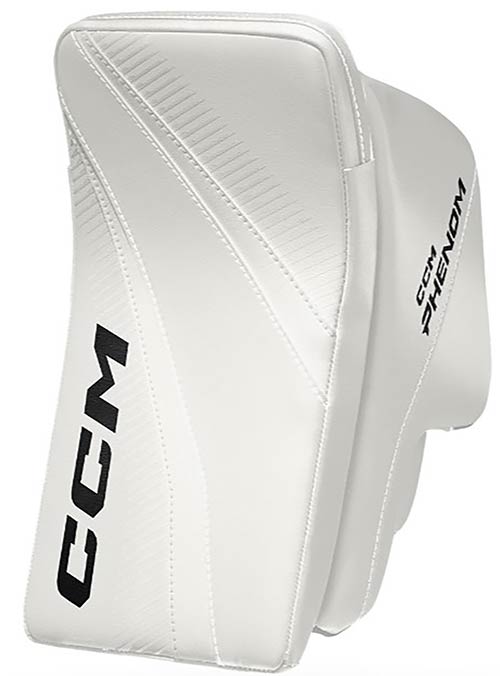 Produktbild CCM Phenom Torwart Stockhand Blocker Junior weiss