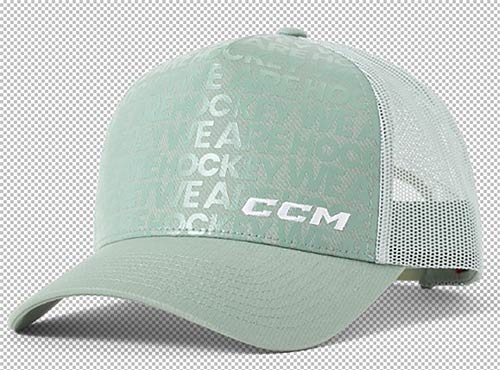 Produktbild CCM Snapback We are Hockey Iceberg Green Senior One Size