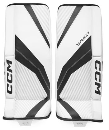 CCM Torwart Schiene YFlex 3 Bambini weiss-schwarz