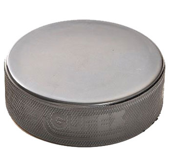 GUFEX Official IIHF Pucks IIHF Eishockey Puck schwarz