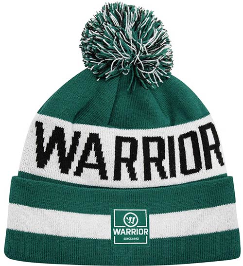 Warrior Team Toque Strick- Bommelmtze Senior onesize Grn