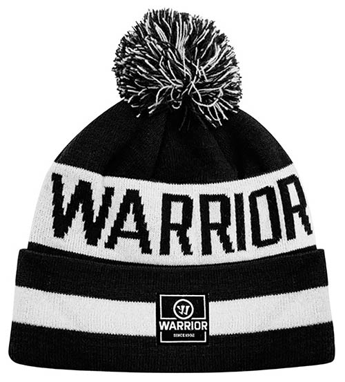 Produktbild Warrior Team Toque Strick- Bommelmütze Senior schwarz