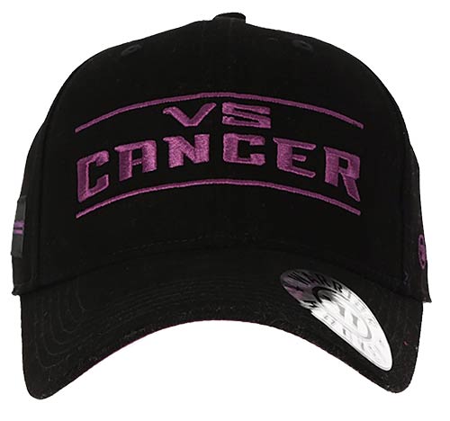 Produktbild Warrior vs Cancer Cap schwarz-lila