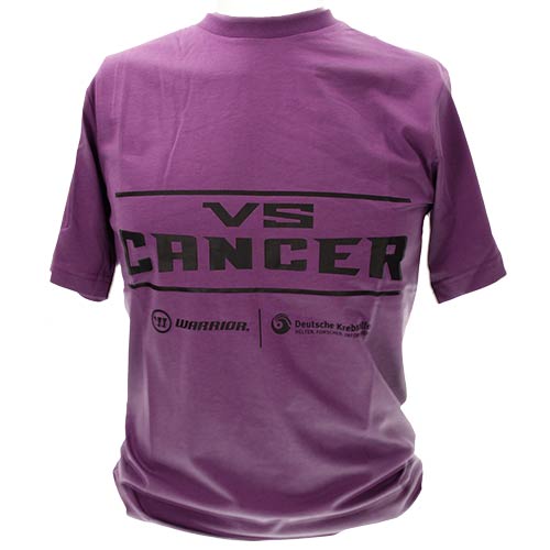 Produktbild Warrior vs Cancer T-Shirt lila Senior